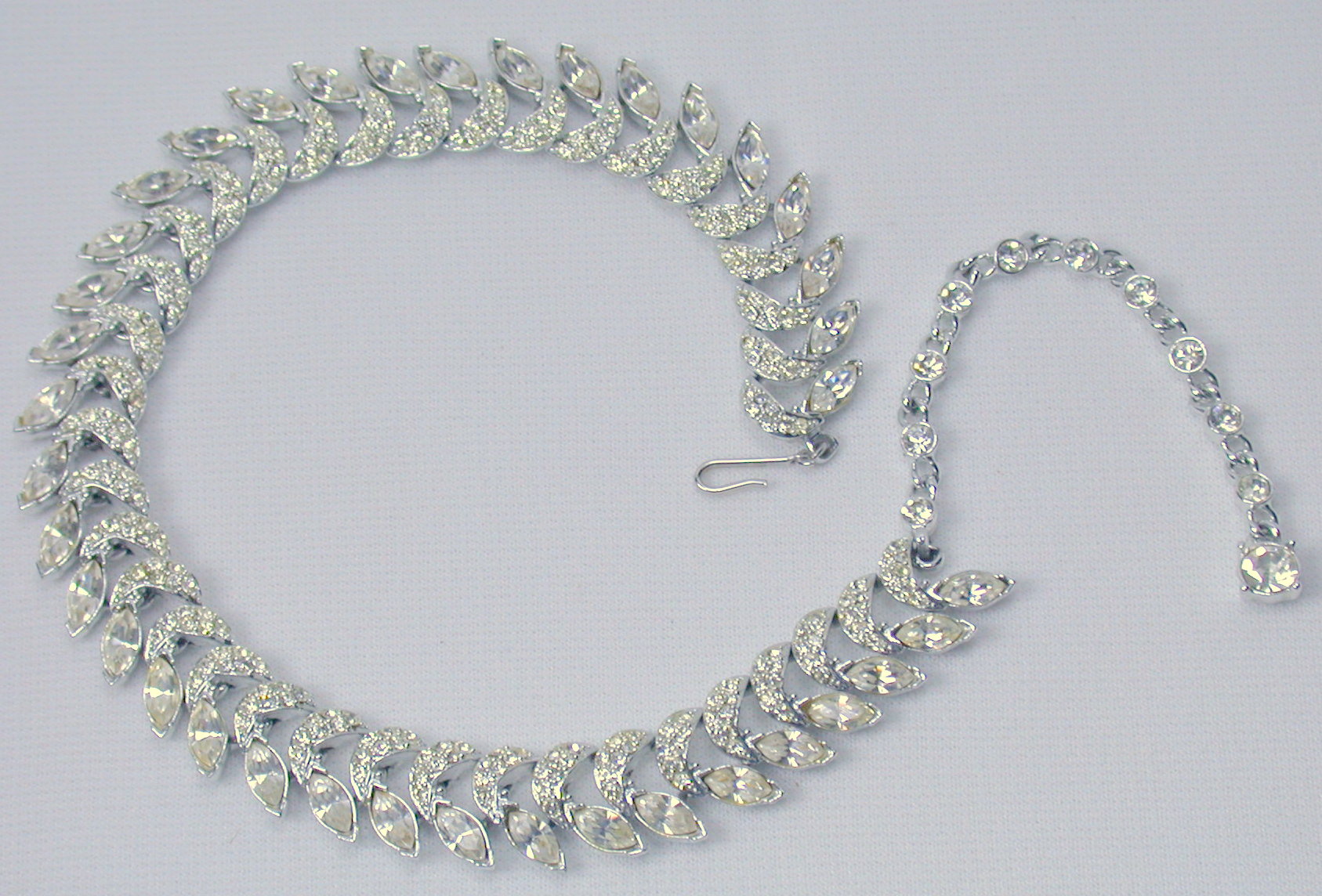 Kramer Crystal Rhinestone Necklace