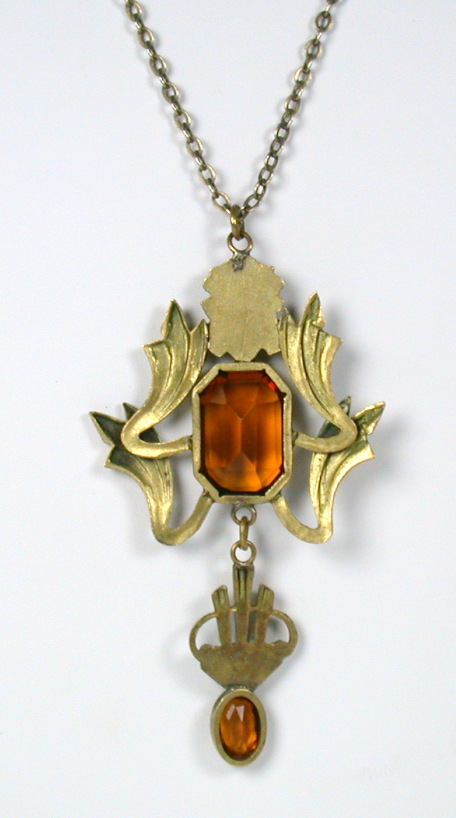 Egyptian Revival Pendant Necklace